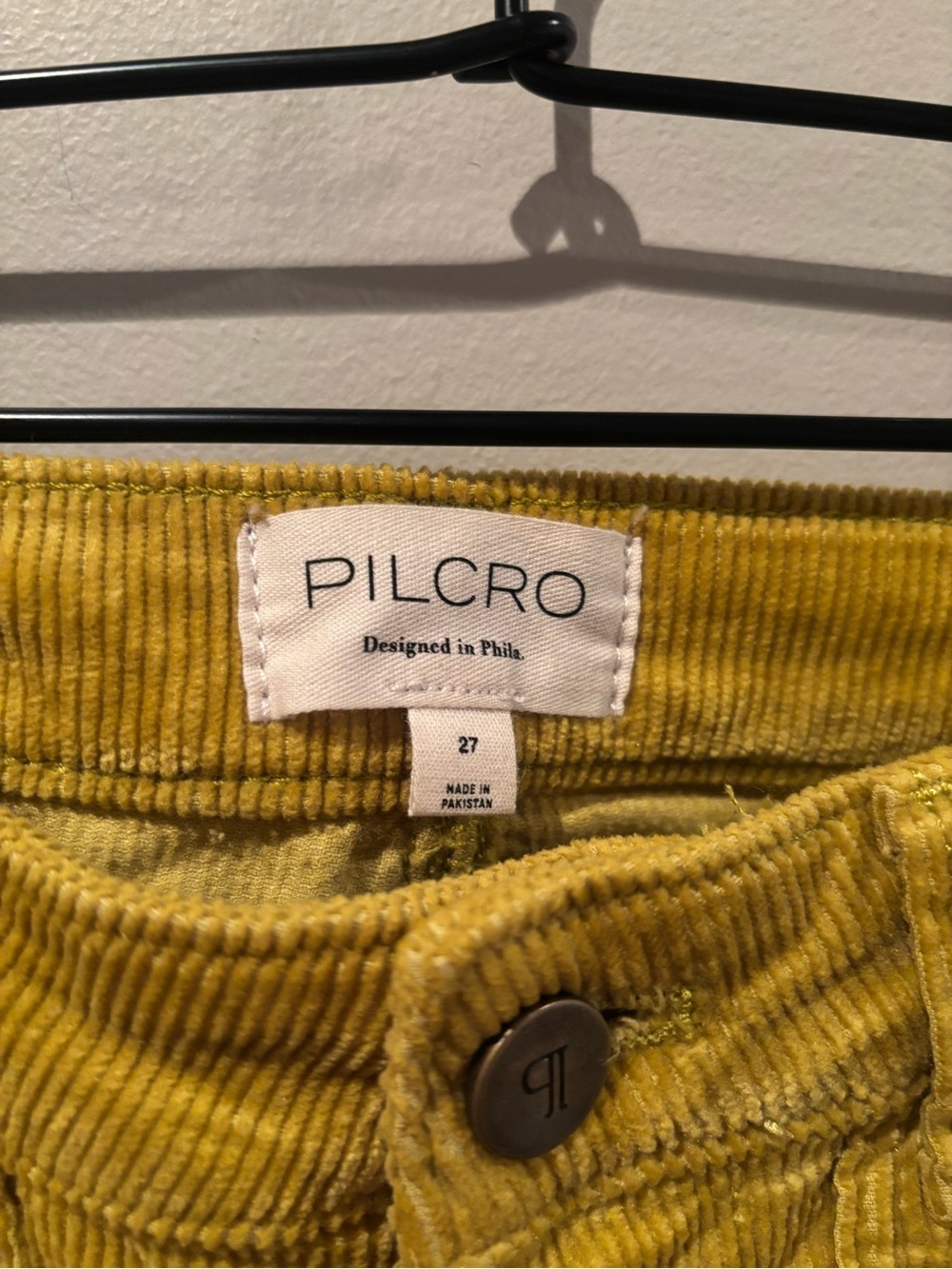 Anthropologie Pilcro The Icon Chop Pocket Low Rise Women’s Corduroy Pant autumn - Picture 5 of 8